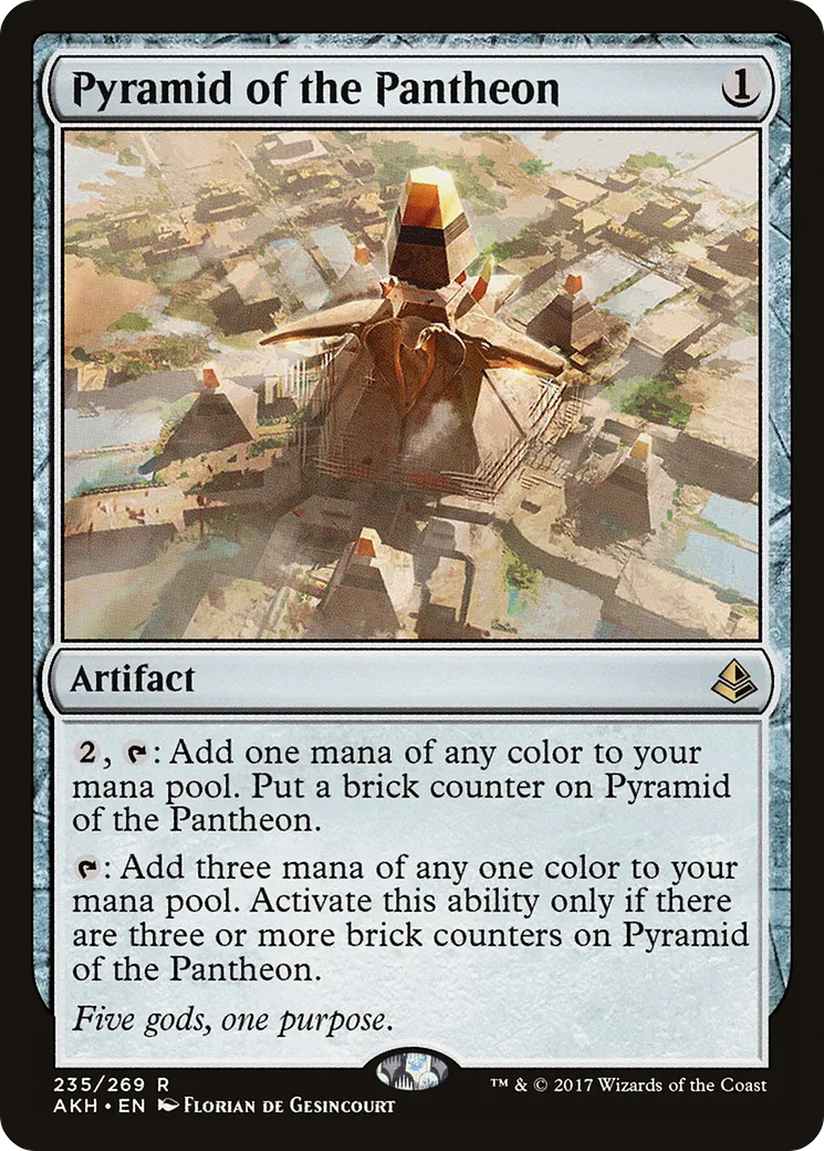 Pyramid of the Pantheon — Amonkhet — Magic: The Gathering