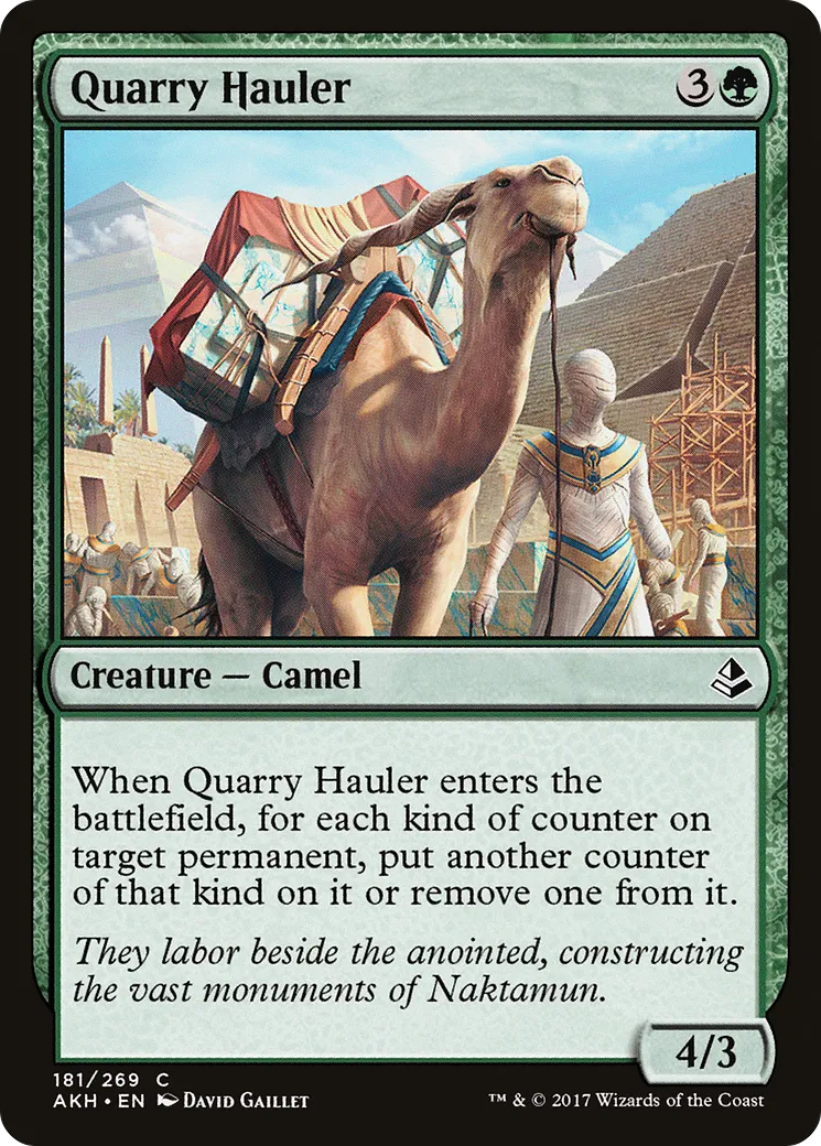 Quarry Hauler — Amonkhet — Magic: The Gathering
