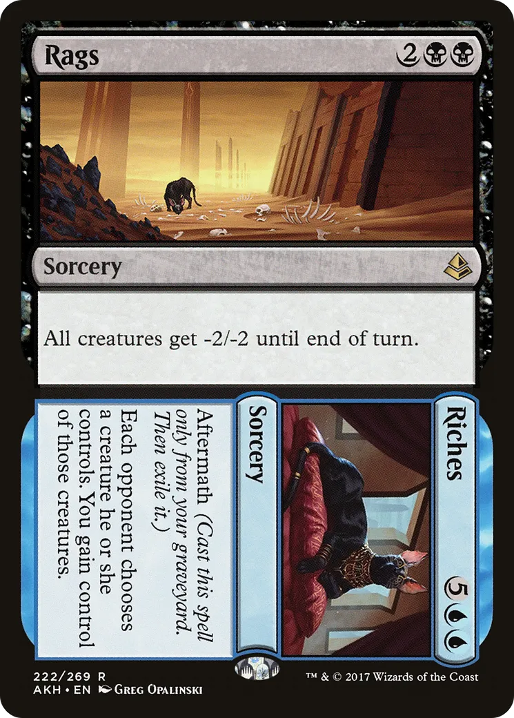 Rags // Riches — Amonkhet — Magic: The Gathering