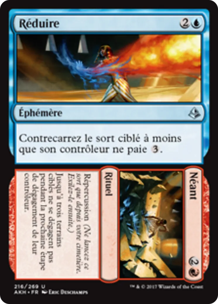 Réduire // Néant — Amonkhet — Magic: The Gathering