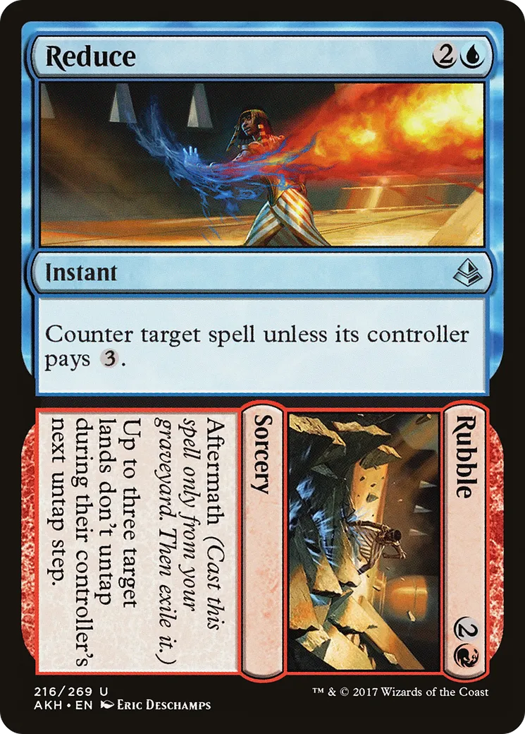 Réduire // Néant — Amonkhet — Magic: The Gathering