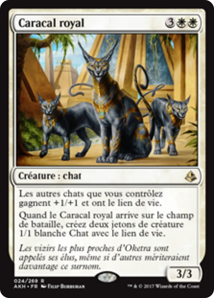 Caracal royal — Amonkhet — Magic: The Gathering