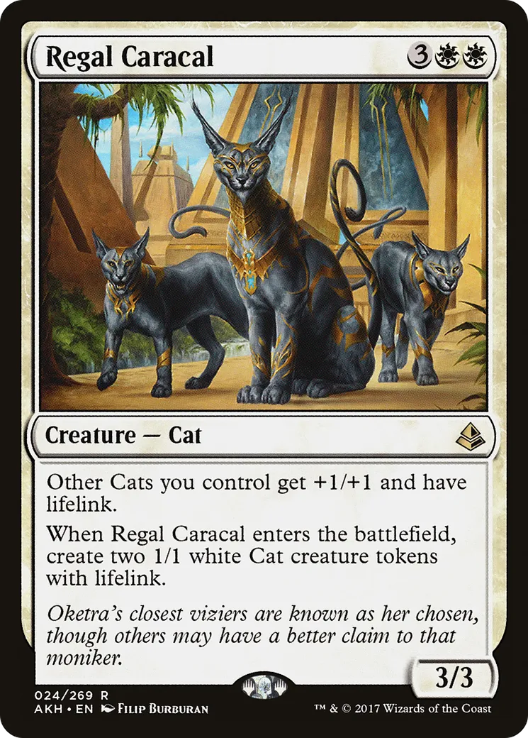 Regal Caracal — Amonkhet — Magic: The Gathering