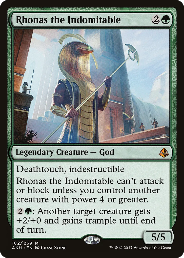 Rhonas l'Indomptable — Amonkhet — Magic: The Gathering