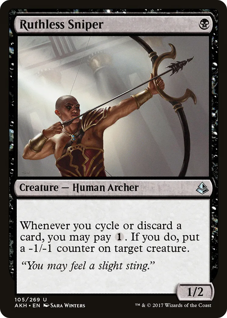 Ruthless Sniper — Amonkhet — Magic: The Gathering