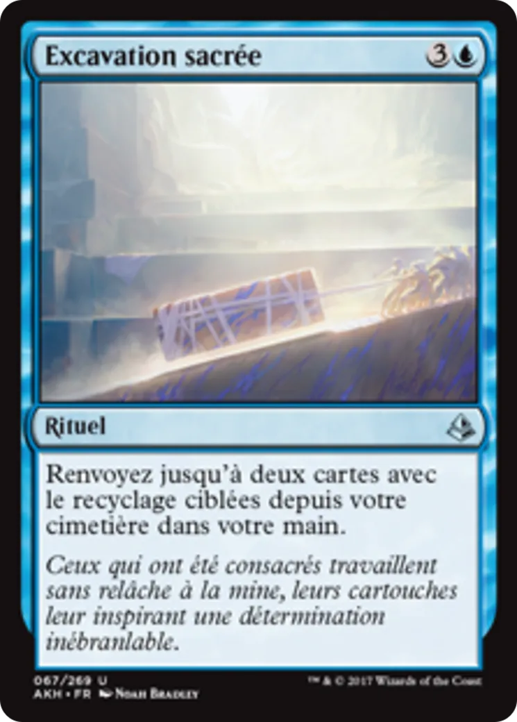Excavation sacrée — Amonkhet — Magic: The Gathering