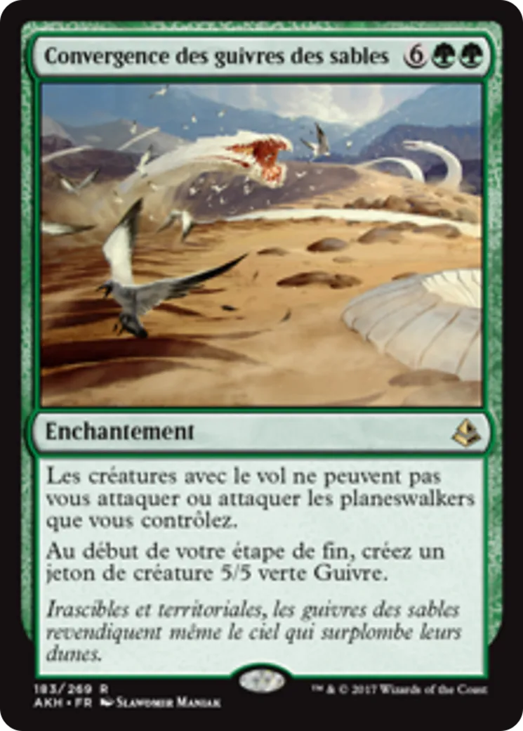 Convergence des guivres des sables — Amonkhet — Magic: The Gathering