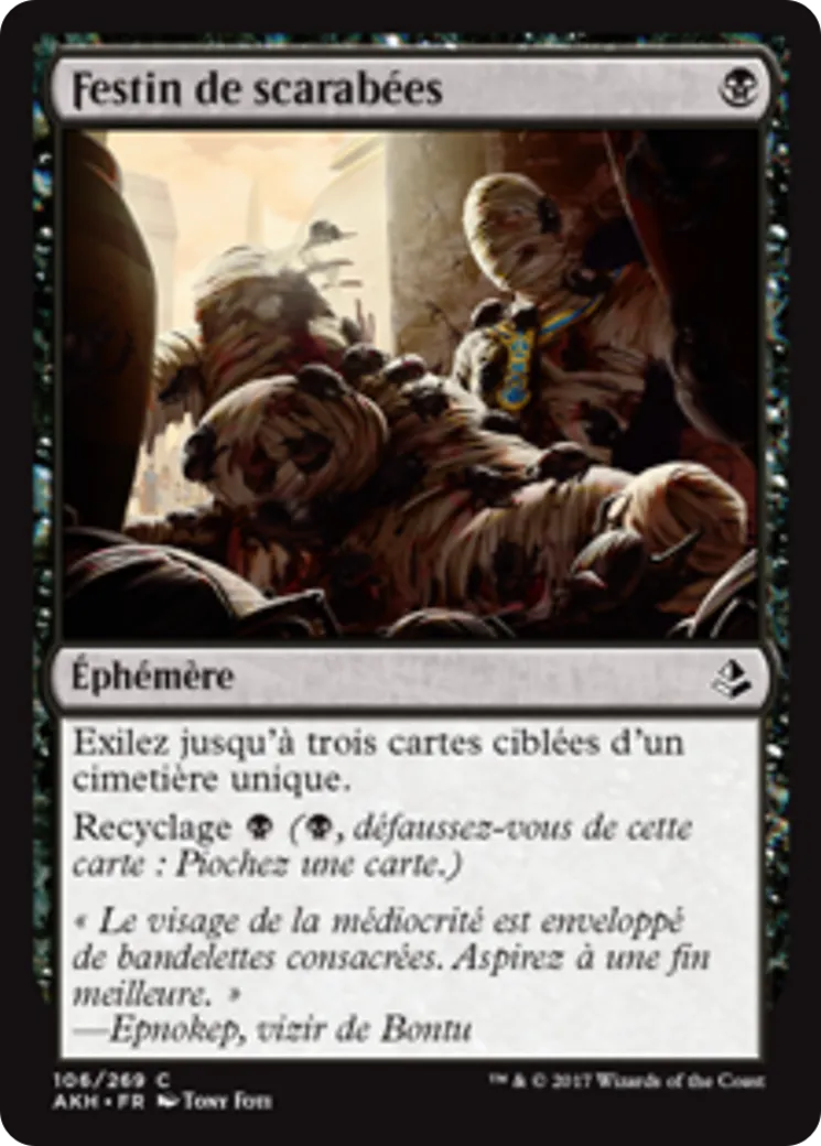 Festin de scarabées — Amonkhet — Magic: The Gathering