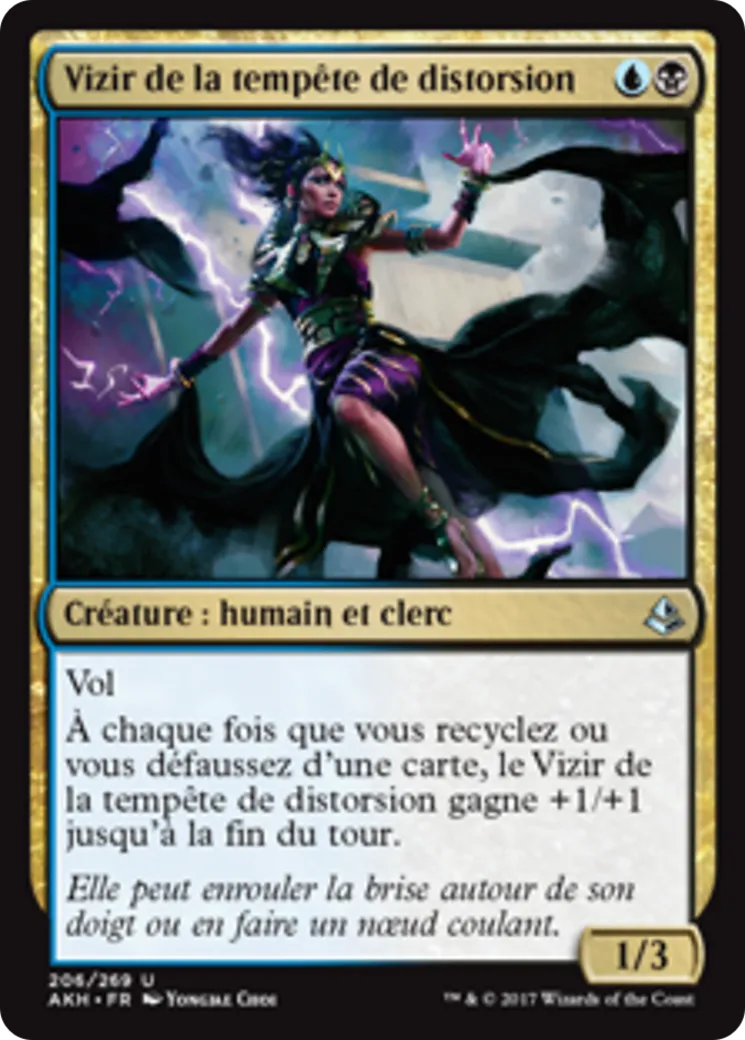 Vizir de la tempête de distorsion — Amonkhet — Magic: The Gathering