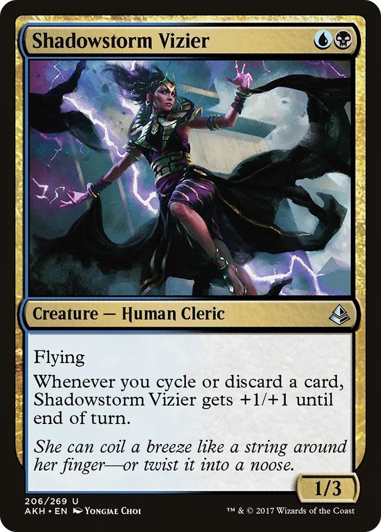 Shadowstorm Vizier — Amonkhet — Magic: The Gathering