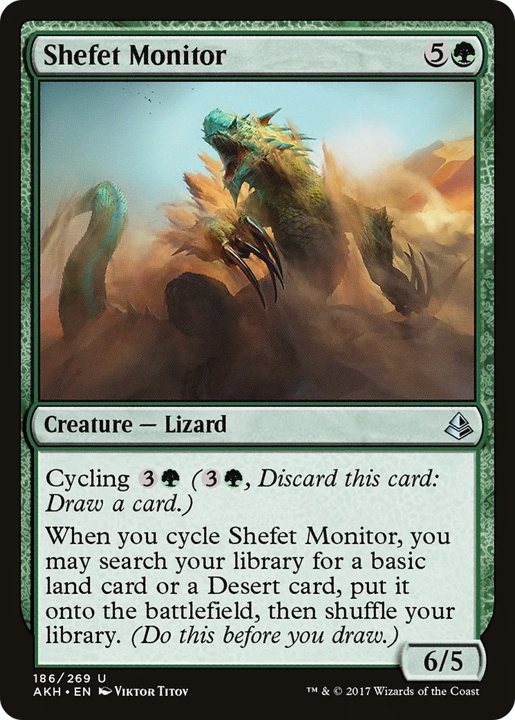 Shefet Monitor — Amonkhet — Magic: The Gathering