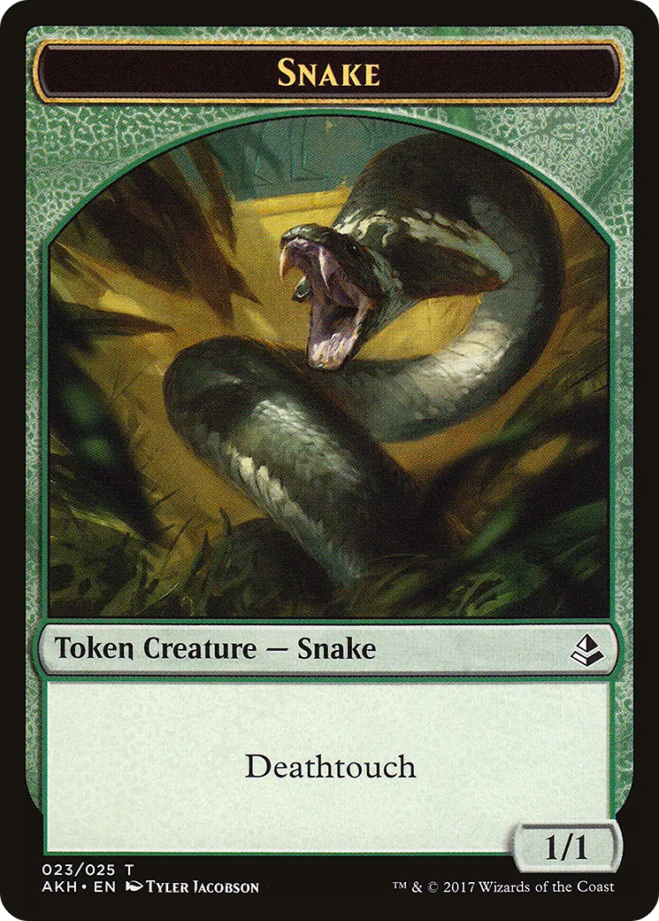 Snake — Amonkhet — Magic: The Gathering
