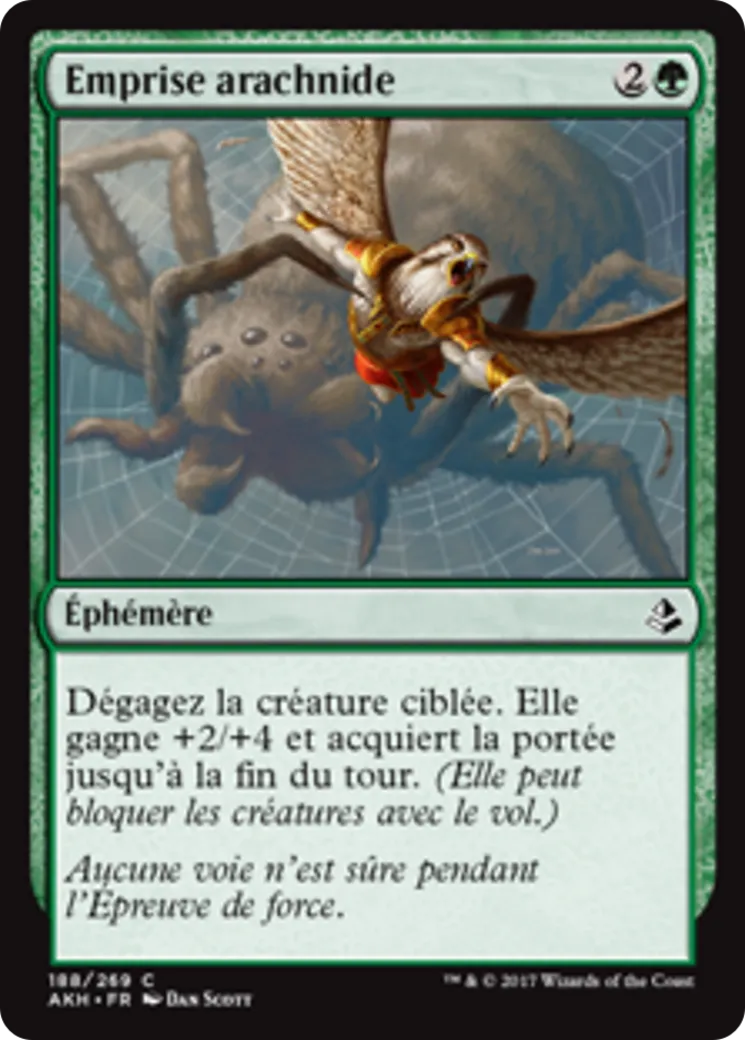 Emprise arachnide — Amonkhet — Magic: The Gathering