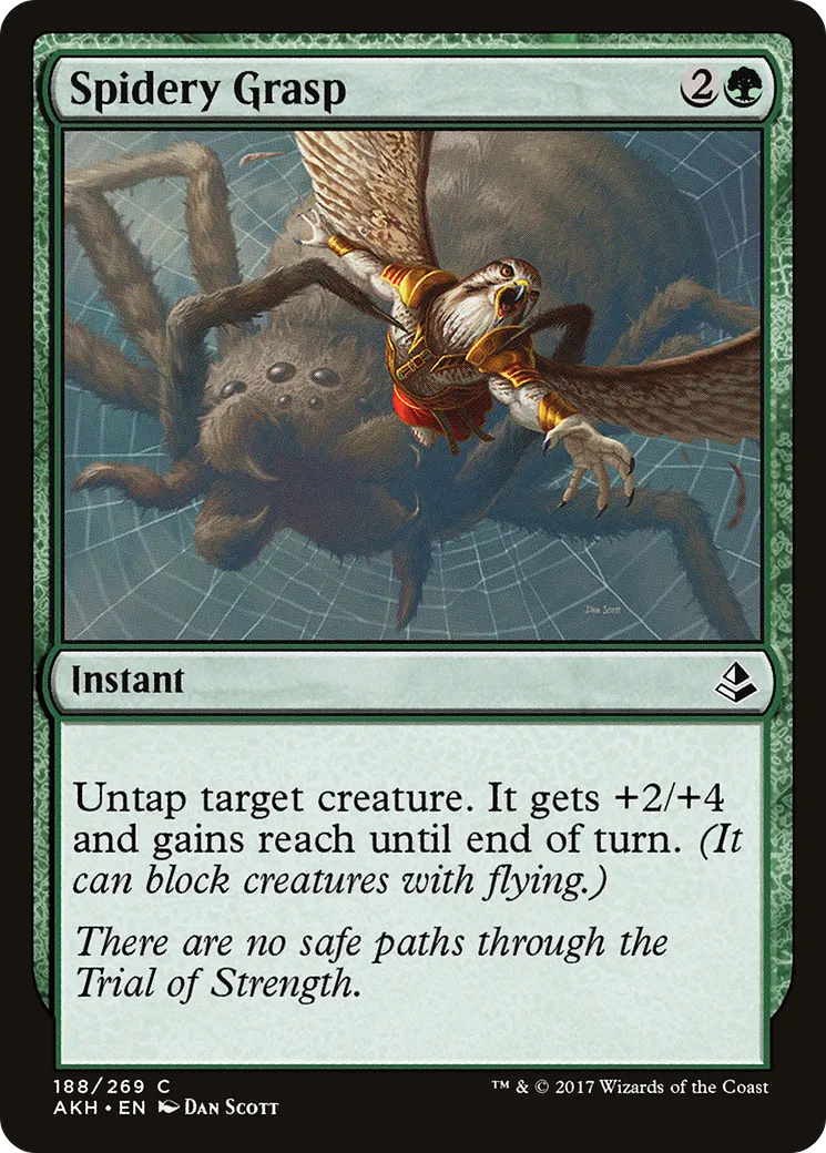 Spidery Grasp — Amonkhet — Magic: The Gathering