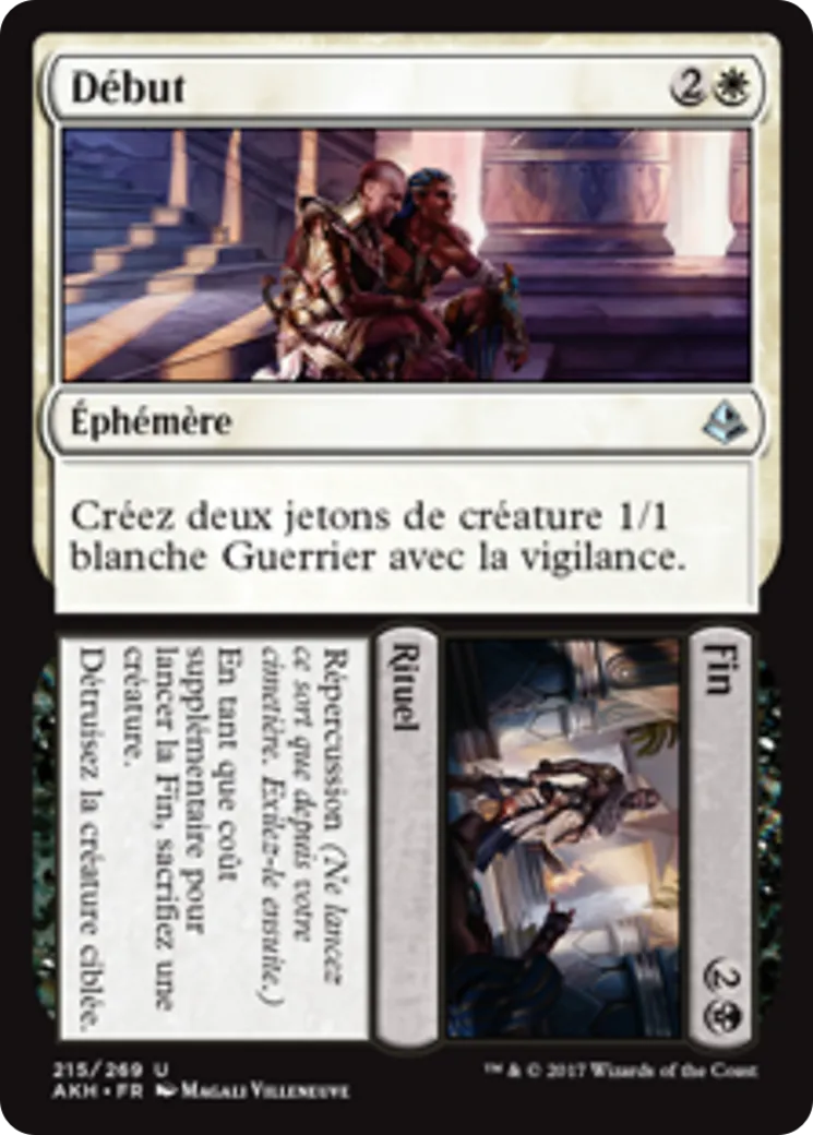 Début // Fin from Amonkhet - Magic: The Gathering