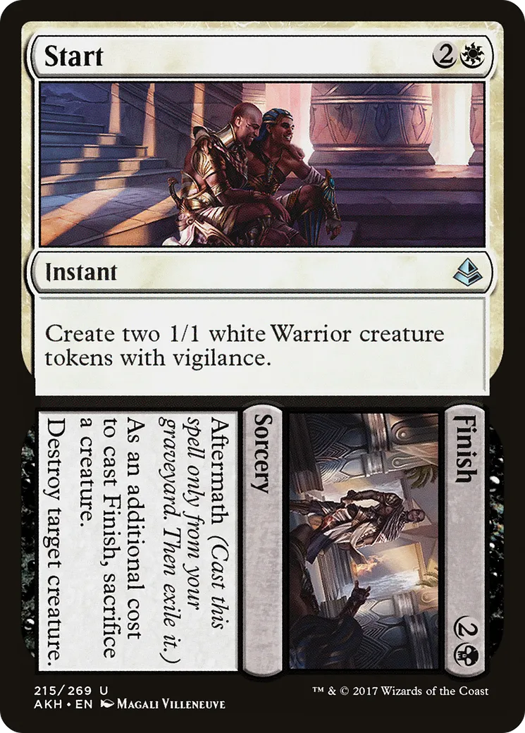 Start // Finish — Amonkhet — Magic: The Gathering