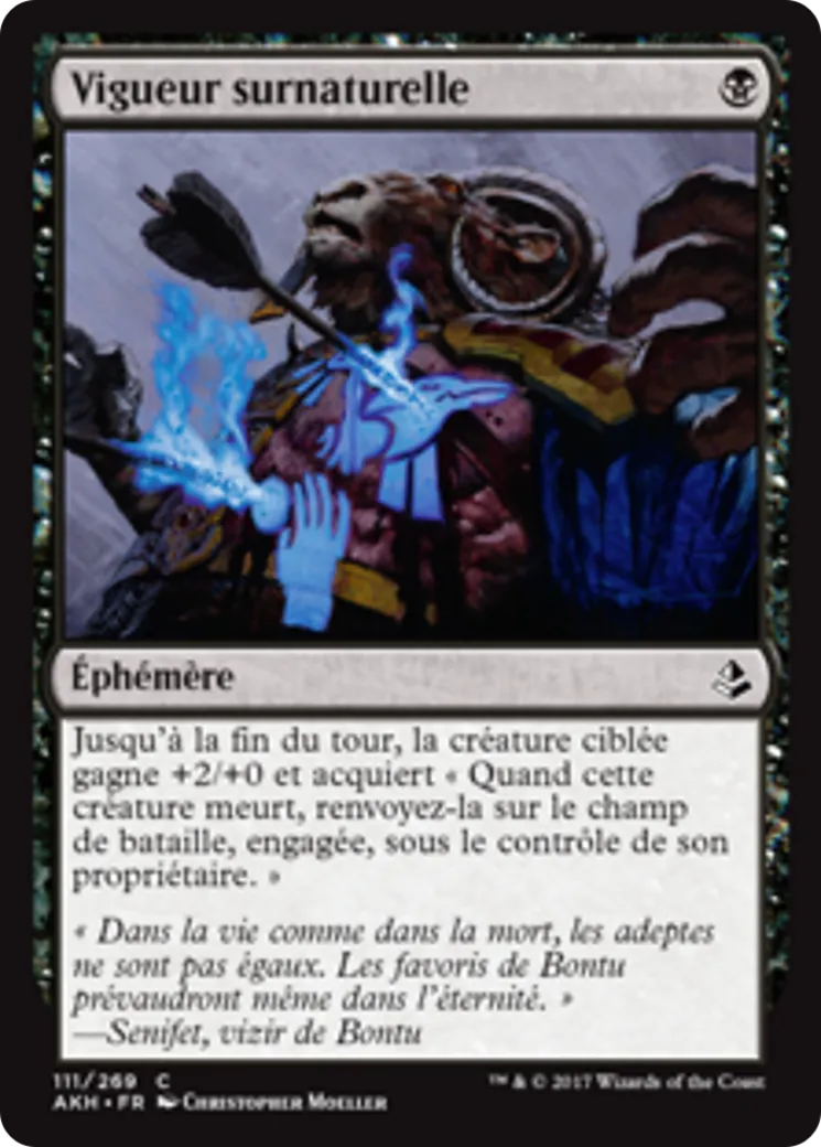 Vigueur surnaturelle — Amonkhet — Magic: The Gathering