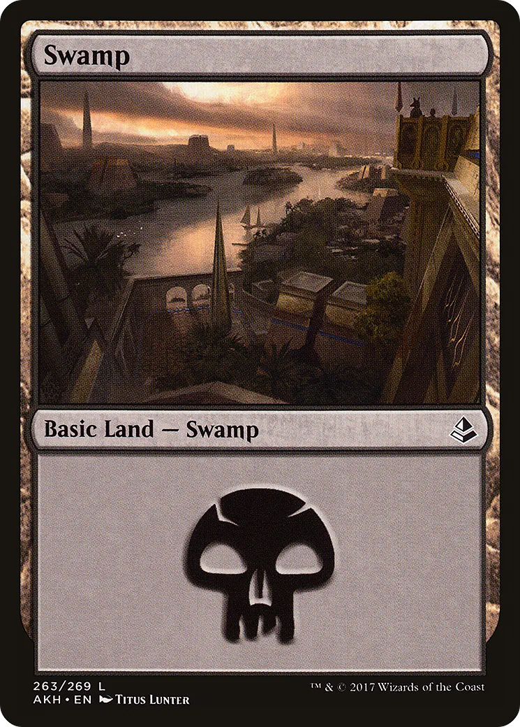 Swamp — Amonkhet — Magic: The Gathering