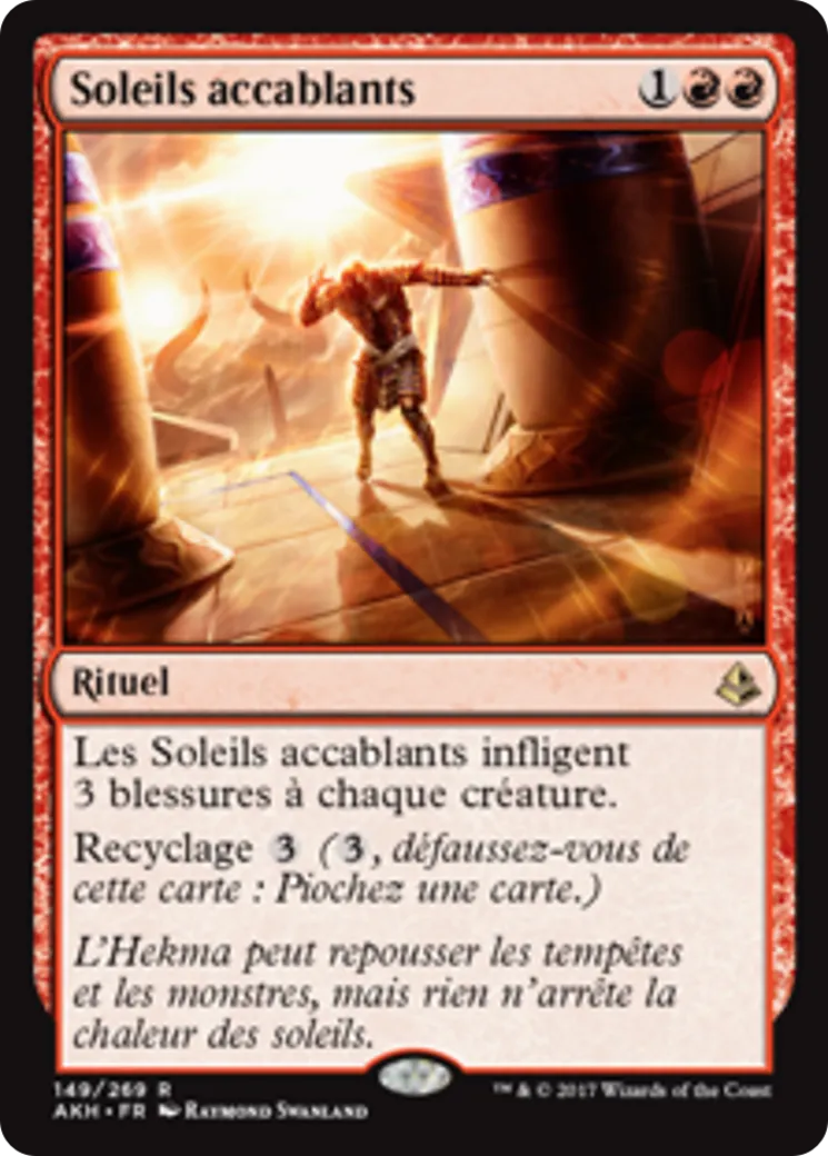 Soleils accablants — Amonkhet — Magic: The Gathering