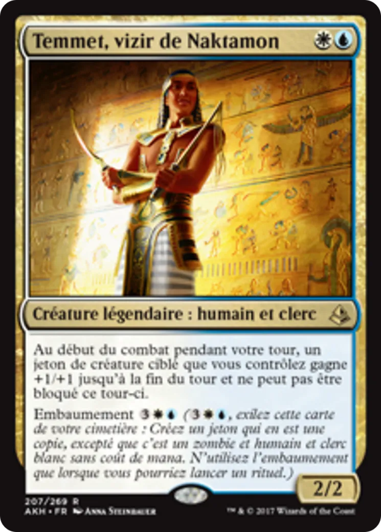Temmet, vizir de Naktamon — Amonkhet — Magic: The Gathering