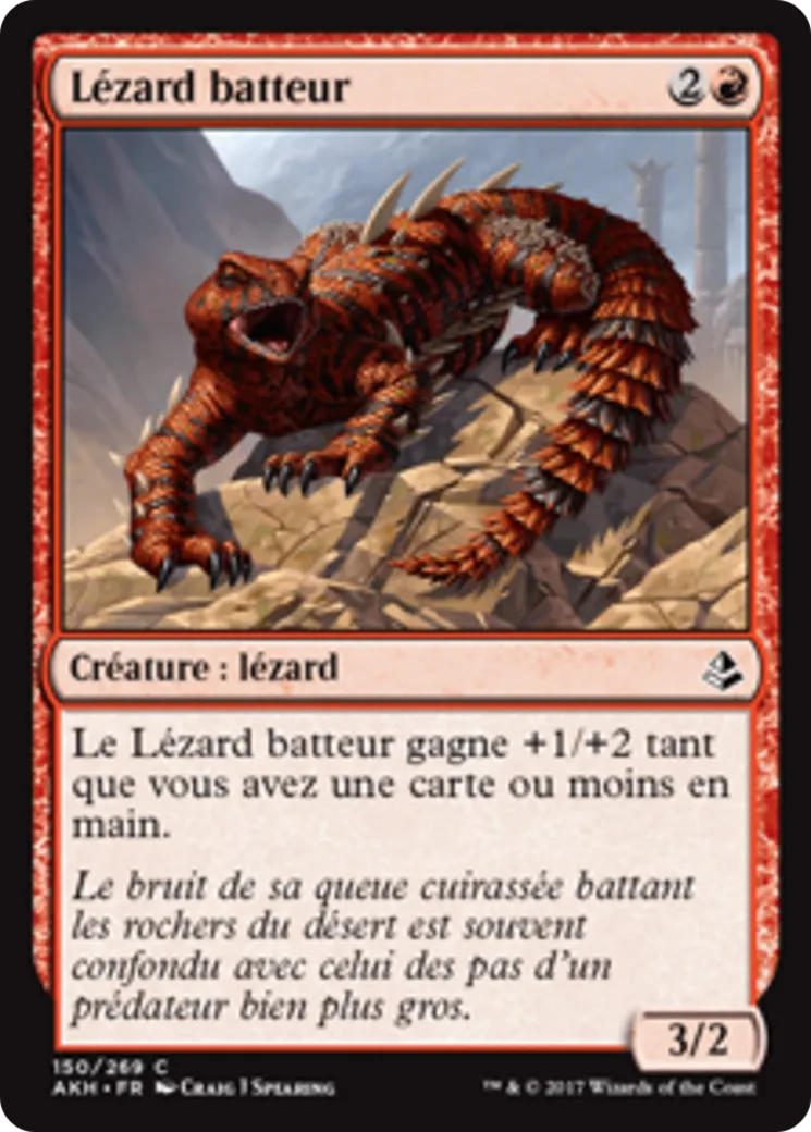 Lézard batteur — Amonkhet — Magic: The Gathering