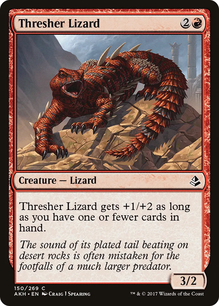 Thresher Lizard — Amonkhet — Magic: The Gathering