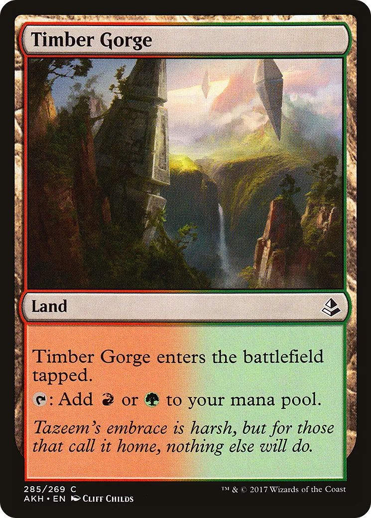 Timber Gorge — Amonkhet — Magic: The Gathering