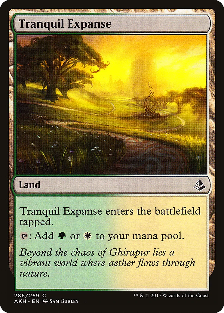 Tranquil Expanse — Amonkhet — Magic: The Gathering