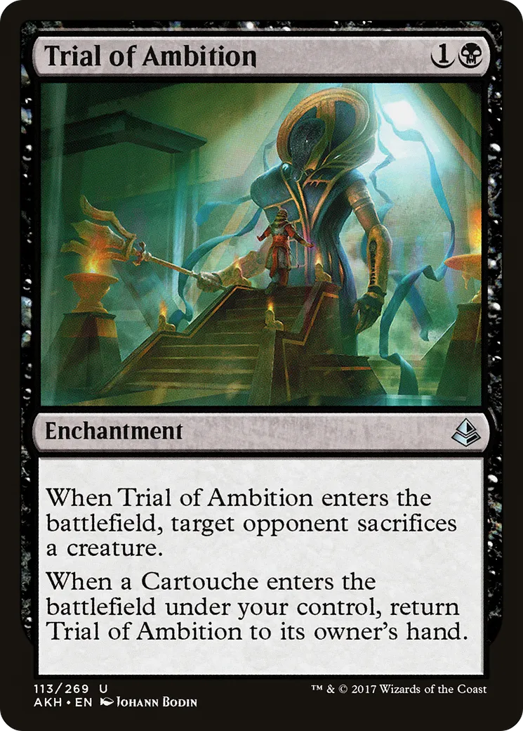 Trial of Ambition — Amonkhet — Magic: The Gathering