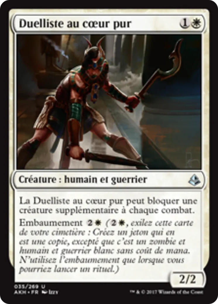 Duelliste au cœur pur from Amonkhet - Magic: The Gathering