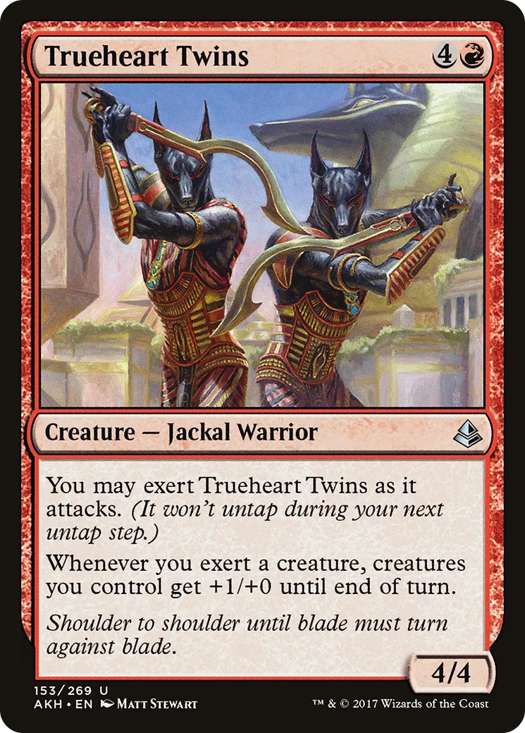Jumeaux au cœur pur — Amonkhet — Magic: The Gathering