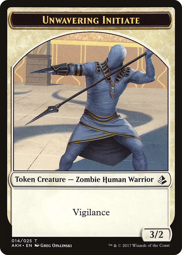 Unwavering Initiate — Amonkhet — Magic: The Gathering