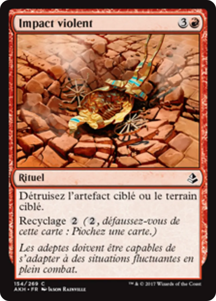 Impact violent — Amonkhet — Magic: The Gathering