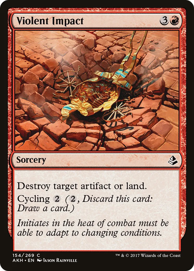 Impact violent — Amonkhet — Magic: The Gathering