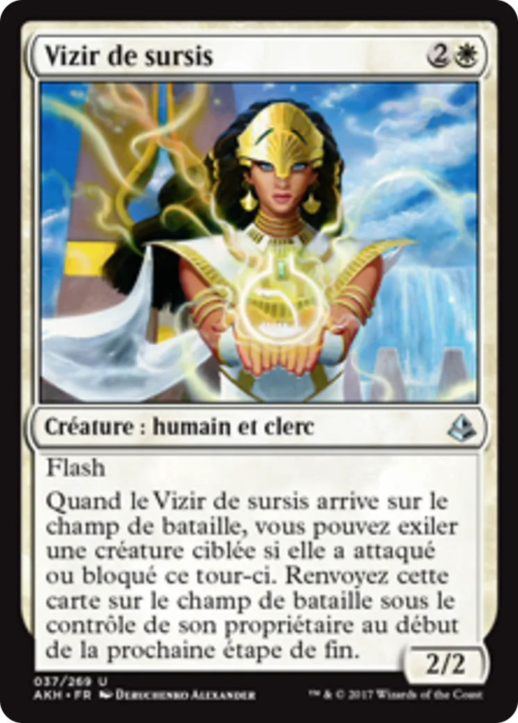 Vizir de sursis — Amonkhet — Magic: The Gathering