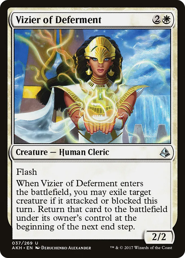 Vizir de sursis — Amonkhet — Magic: The Gathering