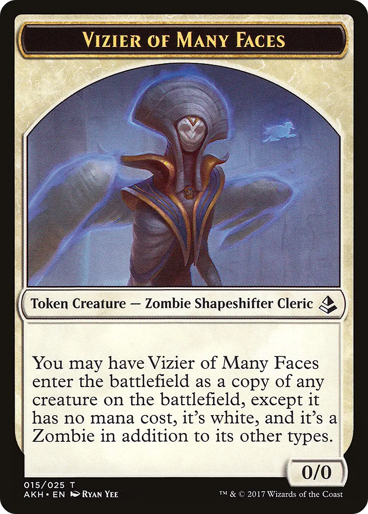 Vizier of Many Faces — Amonkhet — Magic: The Gathering