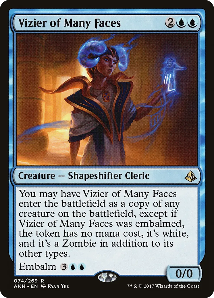Vizir aux nombreux visages — Amonkhet — Magic: The Gathering