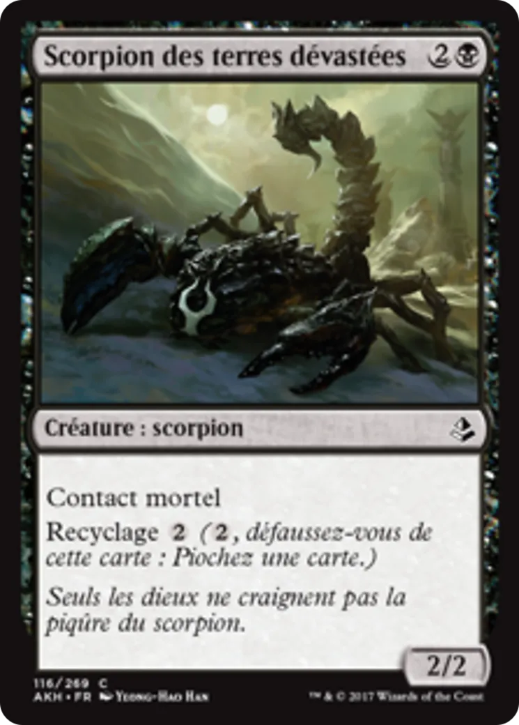 Scorpion des terres dévastées from Amonkhet - Magic: The Gathering