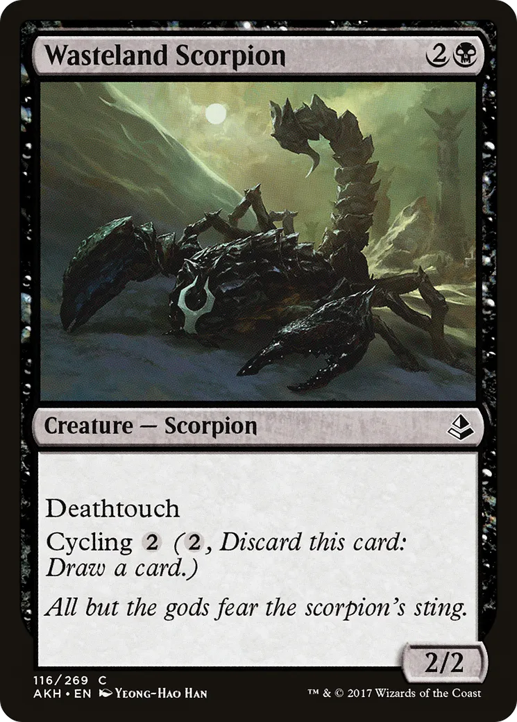 Wasteland Scorpion — Amonkhet — Magic: The Gathering