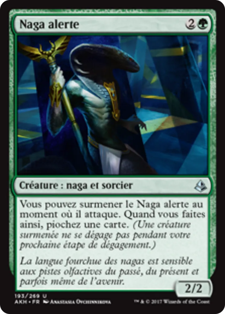 Naga alerte — Amonkhet — Magic: The Gathering