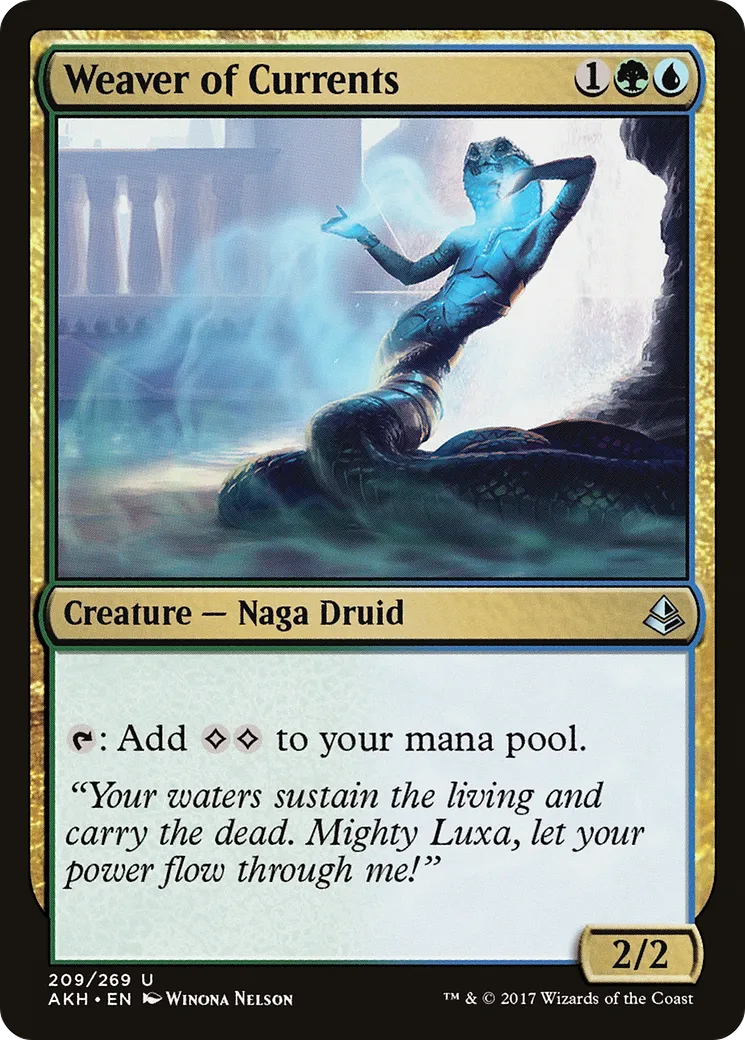 Tisseuse des courants — Amonkhet — Magic: The Gathering