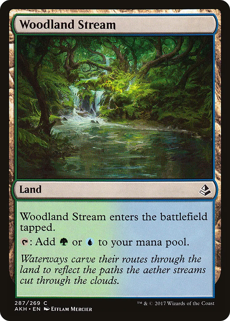 Woodland Stream — Amonkhet — Magic: The Gathering