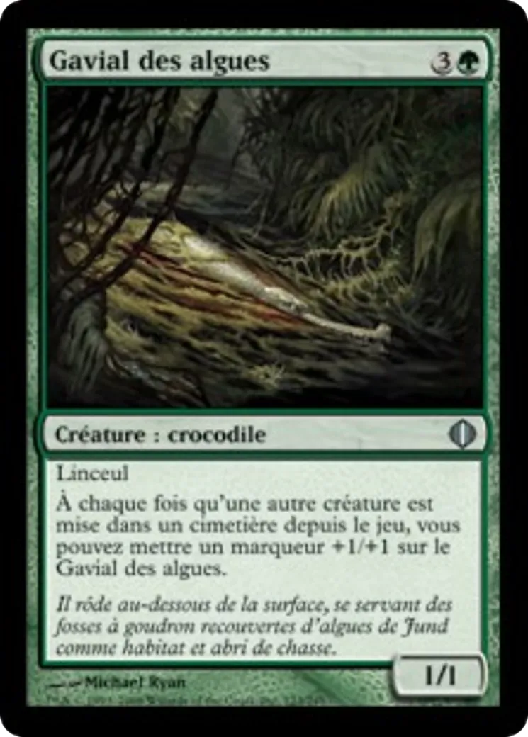 Gavial des algues — Shards of Alara — Magic: The Gathering