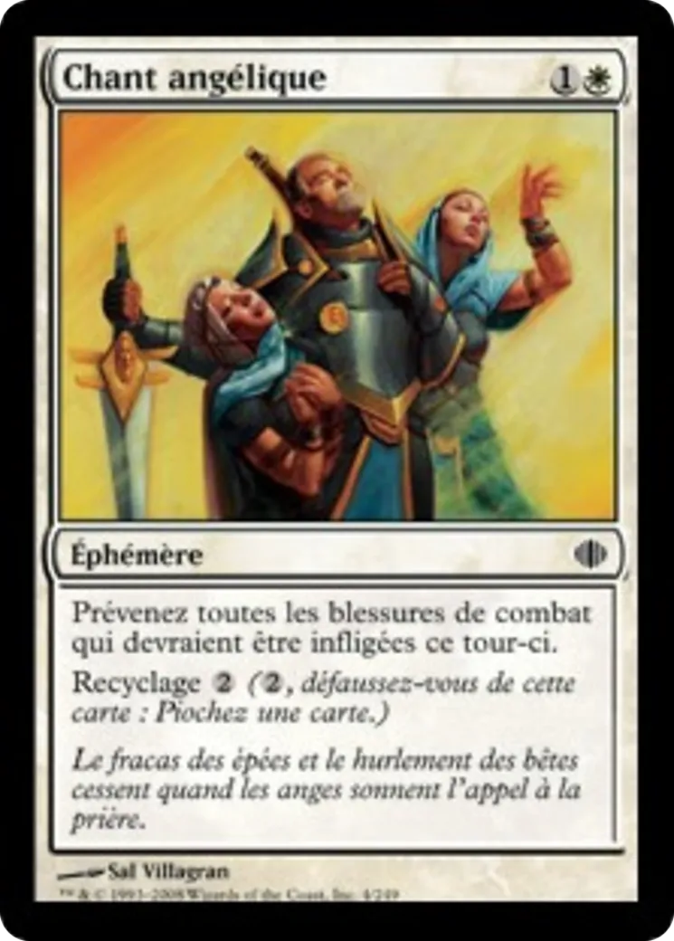 Chant angélique — Shards of Alara — Magic: The Gathering