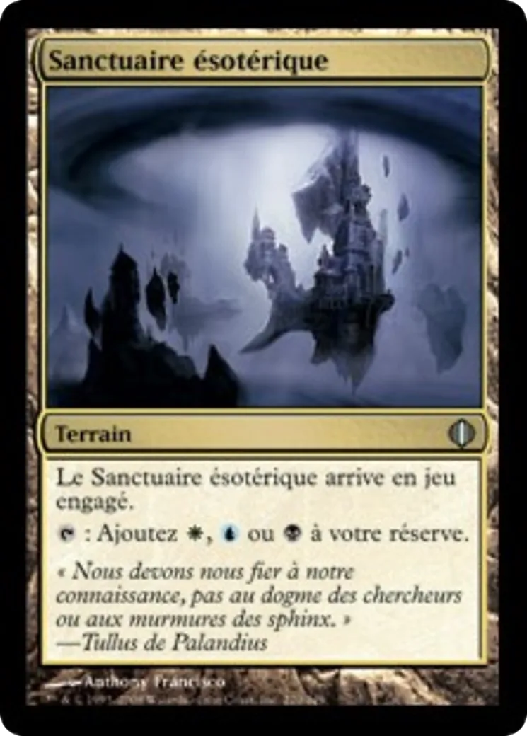 Sanctuaire ésotérique — Shards of Alara — Magic: The Gathering