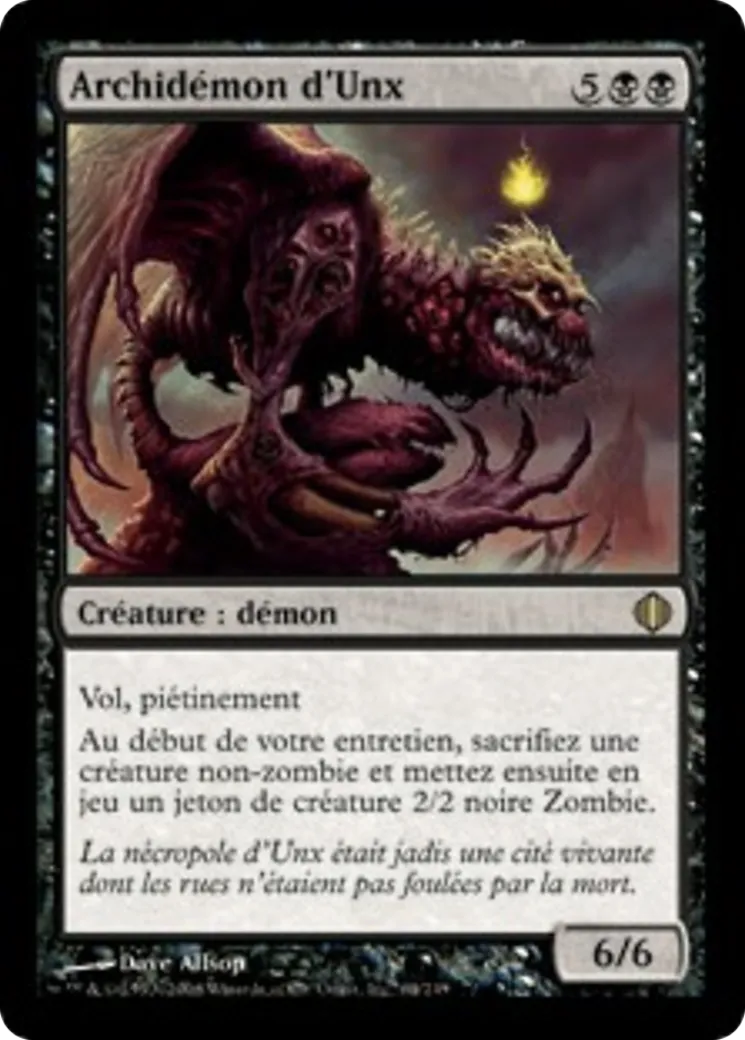 Archidémon d'Unx — Shards of Alara — Magic: The Gathering