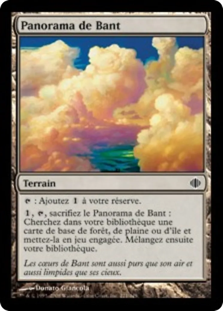 Panorama de Bant — Shards of Alara — Magic: The Gathering