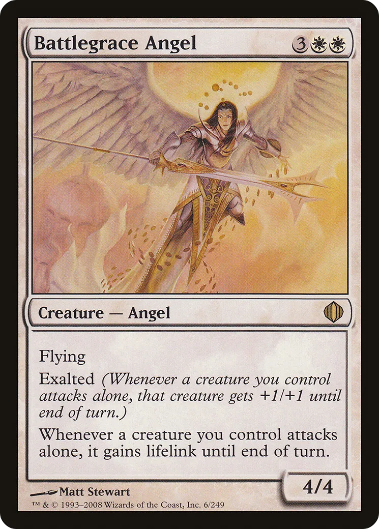 Battlegrace Angel — Shards of Alara — Magic: The Gathering