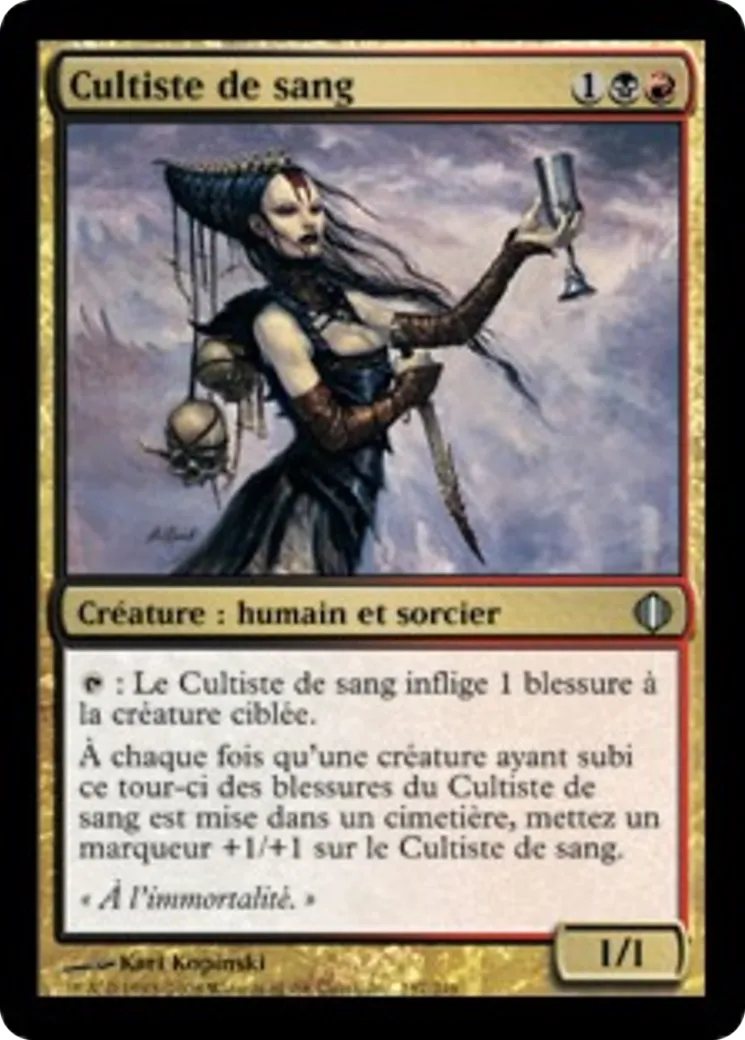 Cultiste de sang — Shards of Alara — Magic: The Gathering